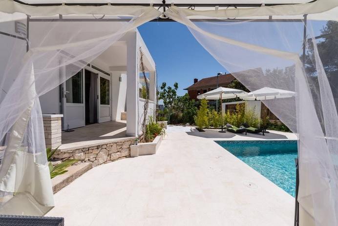 Luxury Apartment With Private Heated Pool Šibenik Exteriör bild