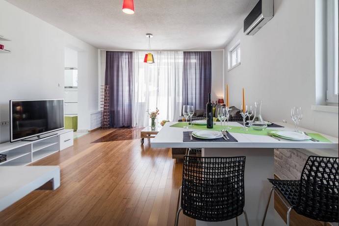 Luxury Apartment With Private Heated Pool Šibenik Exteriör bild
